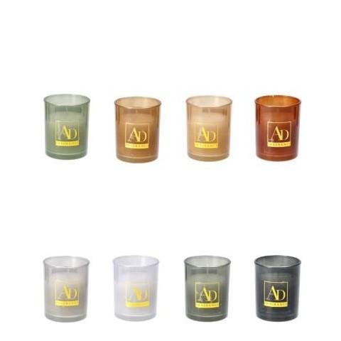 CANDELA PROFVAS VETRO 8COLORI